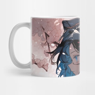 Aesthetic Japanese Girl Mug